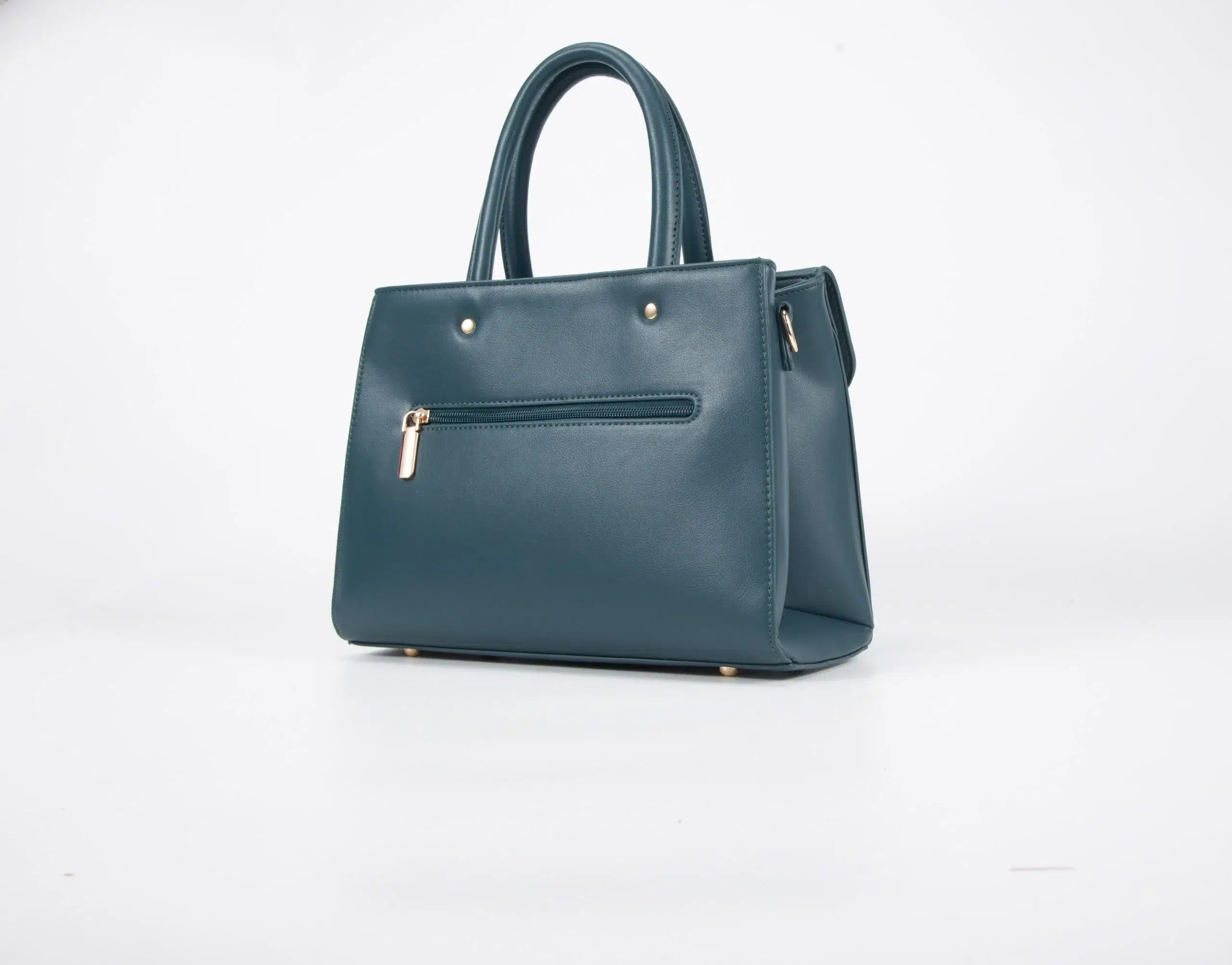 Set consisting of a medium-sized handbag with an elegant - Green - Image 3