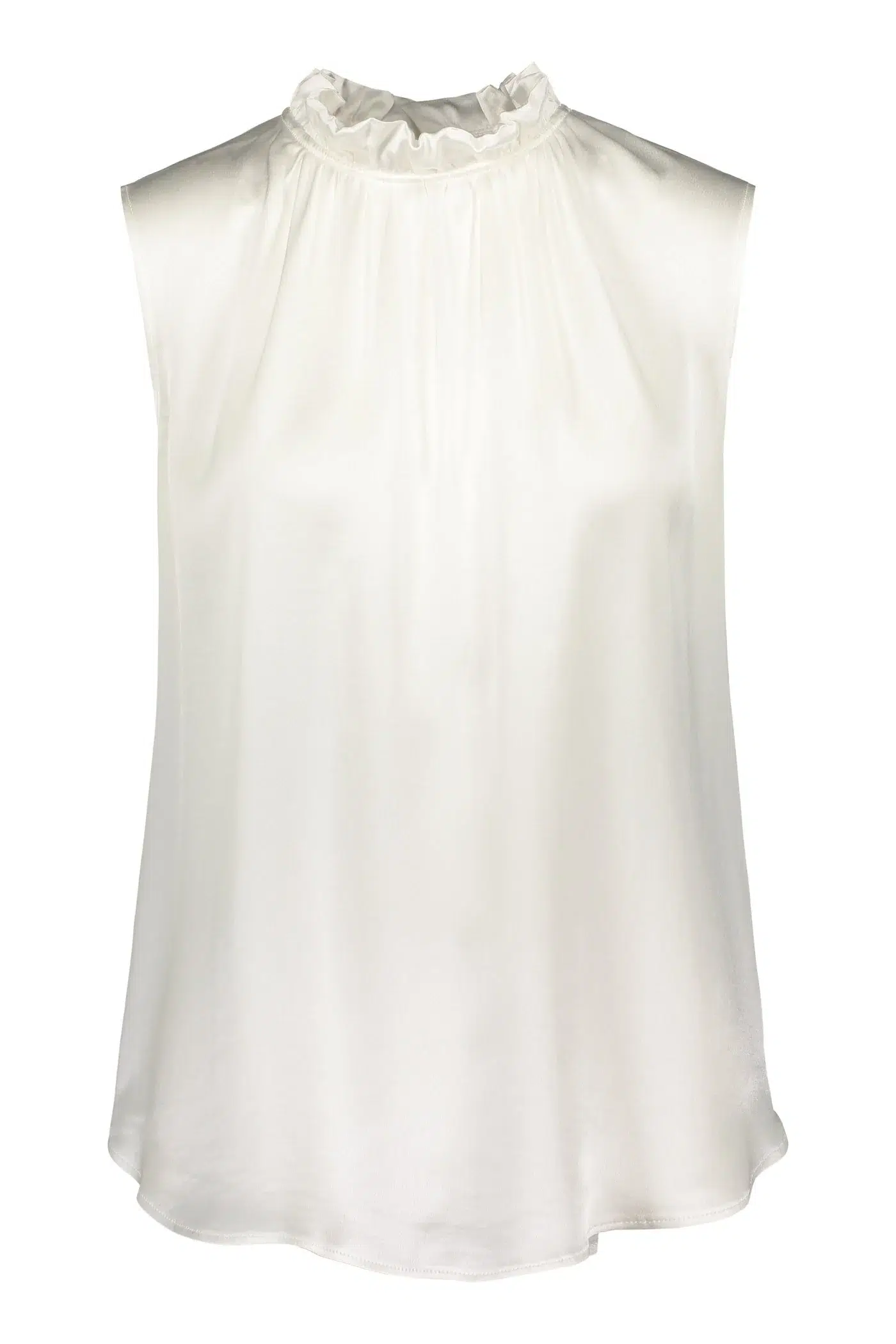 AP002 - Darleen Sleeveless Blouse Soft White - Image 3