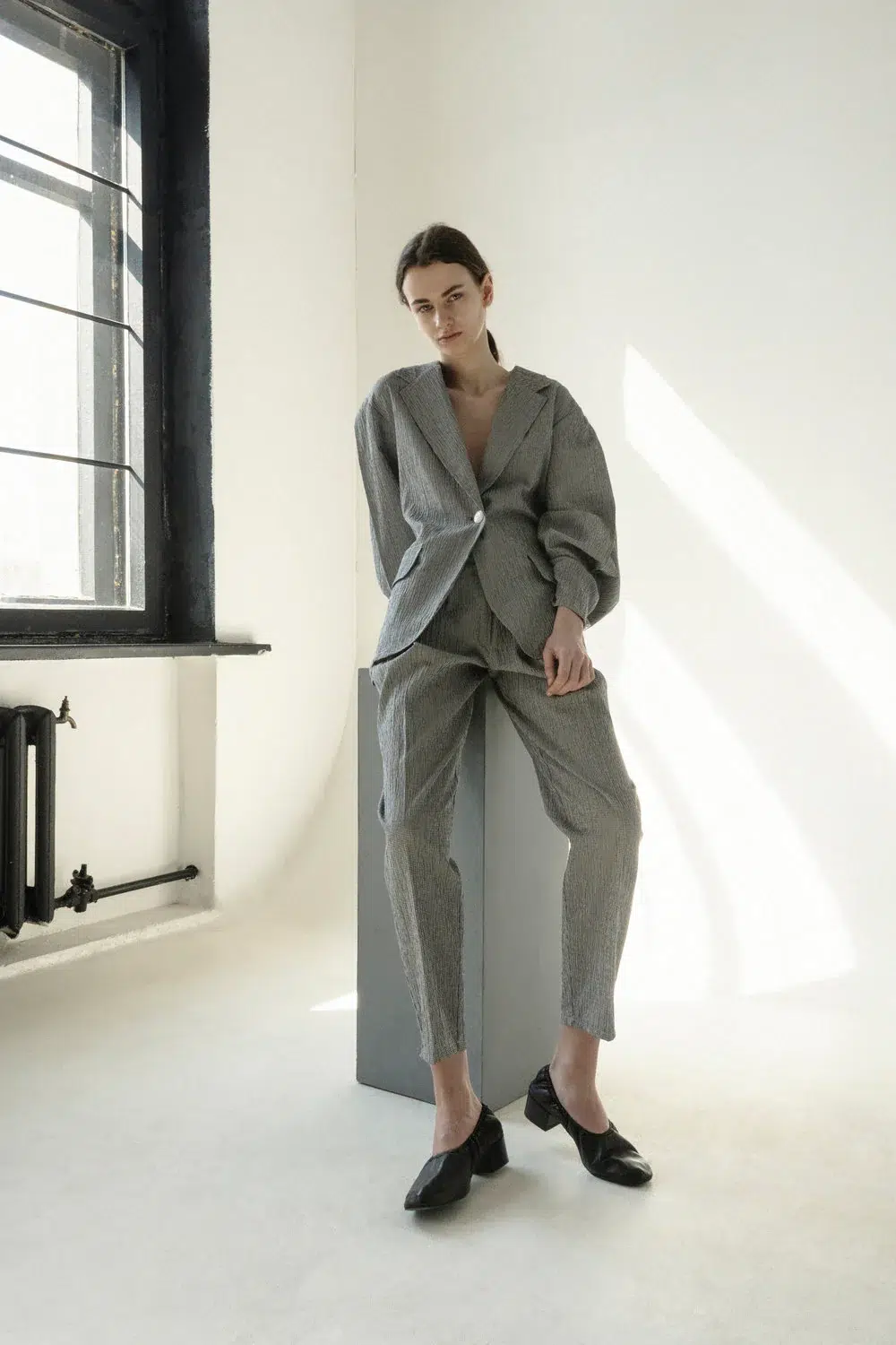 AP011 - Gentlewoman Micro Vichy Suit - Image 3