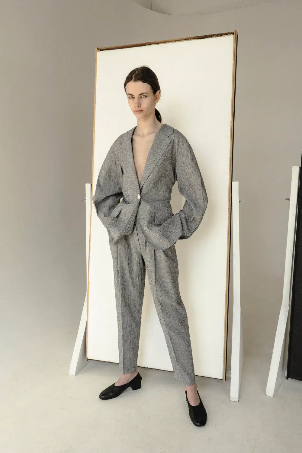 AP011 - Gentlewoman Micro Vichy Suit - Image 5